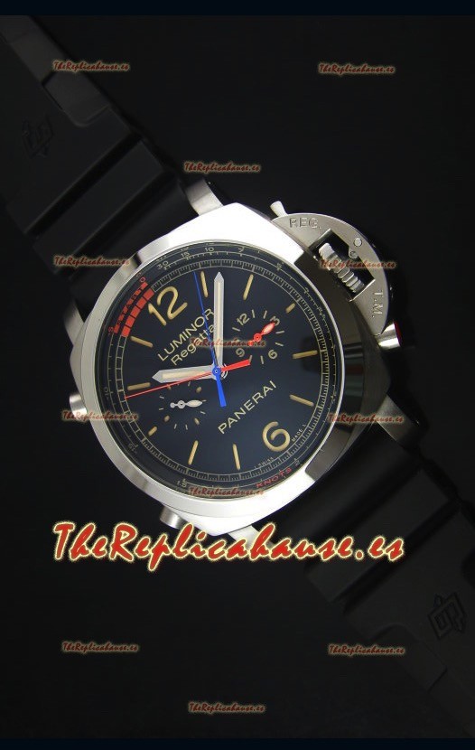 Panerai Luminor Regatta Reloj Replica Japonés en Caja de Acero