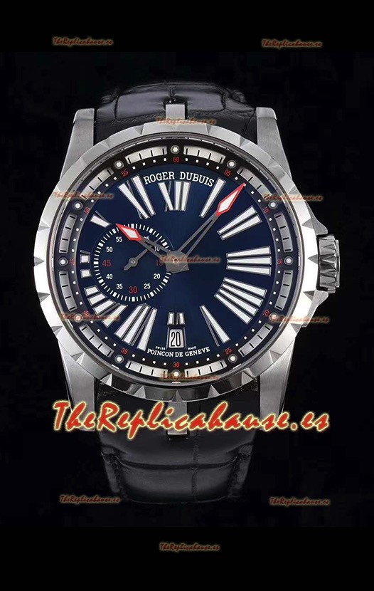 Roger Dubuis Excalibur Caja de Titanio Reloj Suizo Réplica a Espejo 1:1