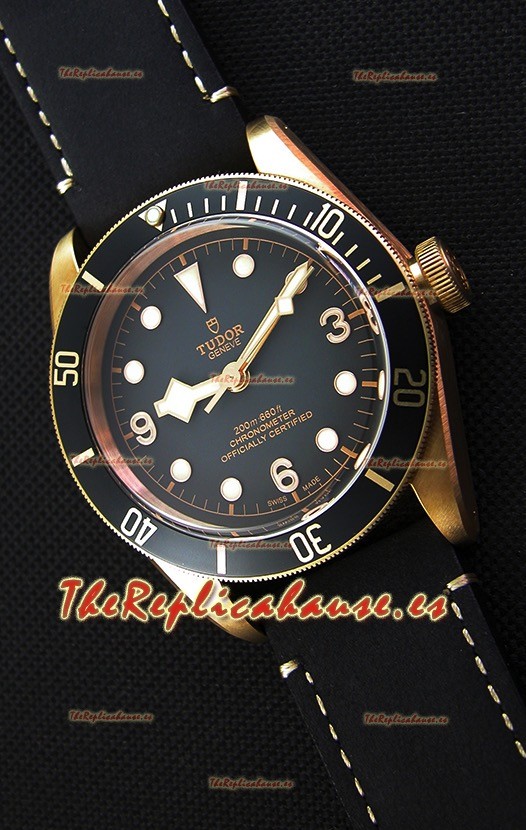 Tudor Black Bay Bronze Divers Reloj Réplica Suizo a Espejo 1:1 43MM