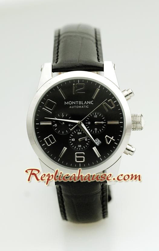Mont Blanc Réplica Timewalker - Leather Reloj