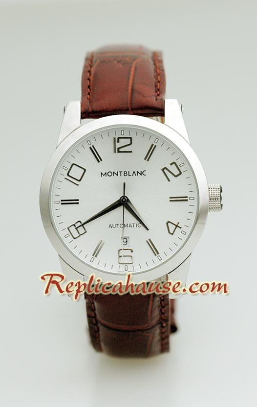 Mont Blanc Réplica Timewalker - Leather Reloj