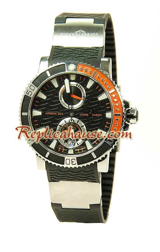 Ulysse Nardin Maxi Marine Chronometer Reloj Suizo de imitación