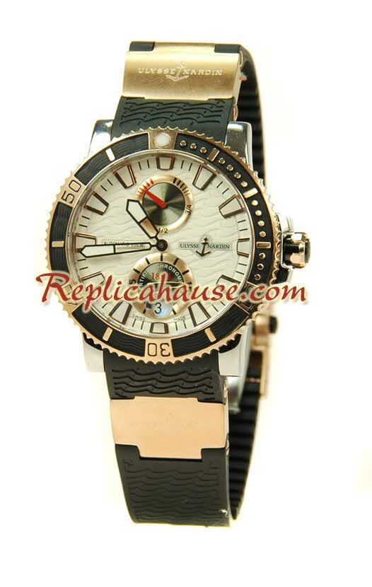 Ulysse Nardin Maxi Marine Chronometer Reloj Suizo de imitación