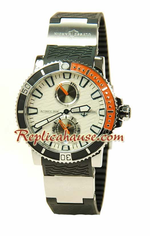 Ulysse Nardin Maxi Marine Chronometer Reloj Suizo de imitación