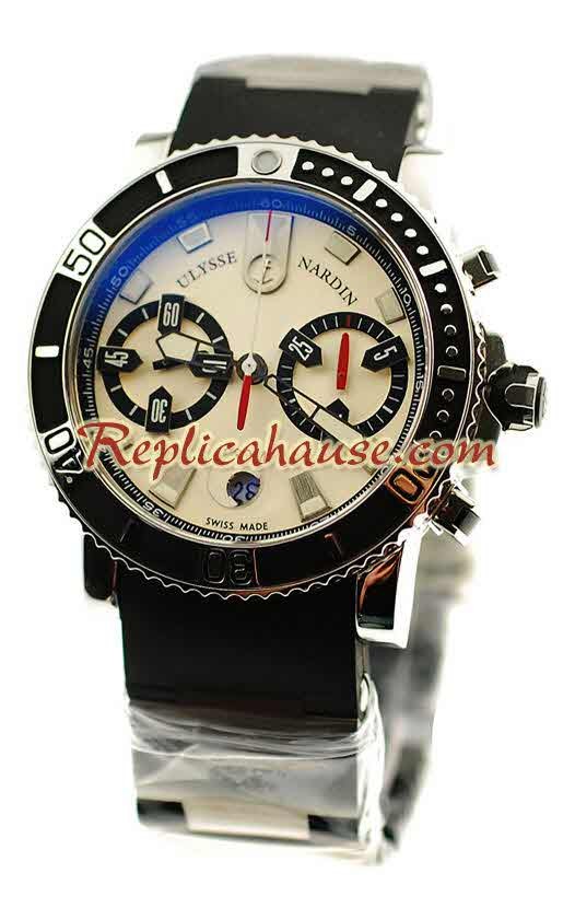 Ulysse Nardin Maxi Marine Diver Cronógrafo Reloj Suizo