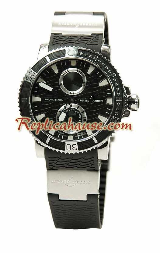 Ulysse Nardin Maxi Marine Chronometer Reloj Suizo de imitación
