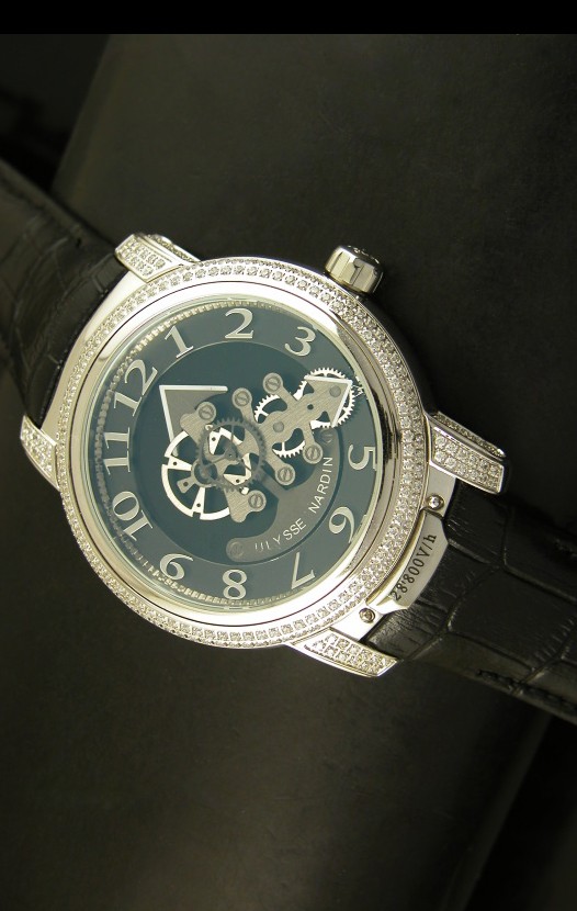 Ulysse Nardin Dual Escapement Reloj Japonés Dial Gris