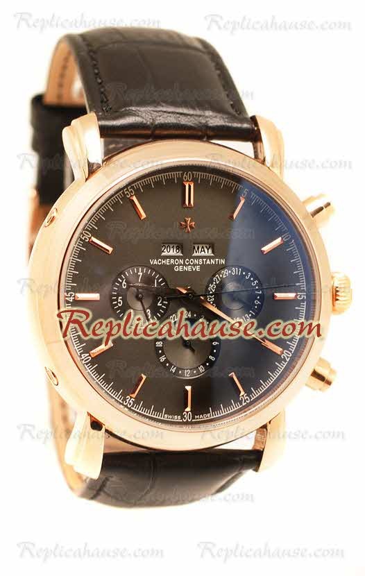 Vacheron Constantin Malte Perpetual Cronógrafo Reloj Réplica