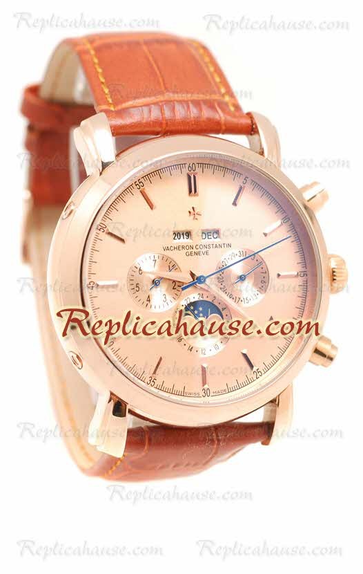 Vacheron Constantin Malte Perpetual Cronógrafo Reloj Réplica