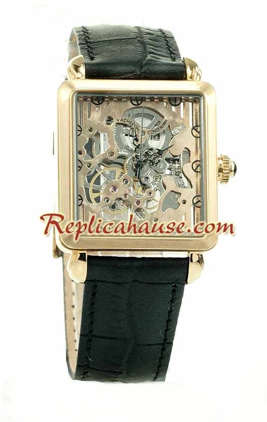 Vacheron Constantin Skeleton Square Reloj Réplica