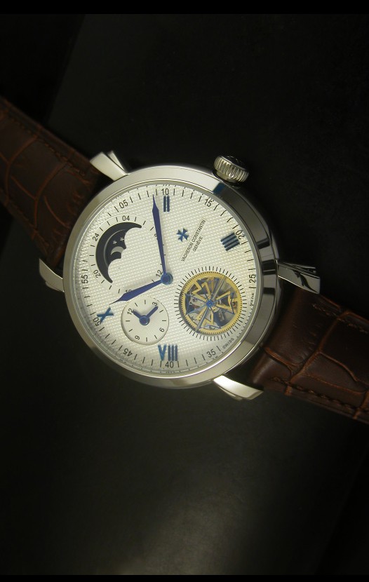 Vacheron Constantin Reloj Tourbillon con Fase Lunar, de Movimiento Japonés