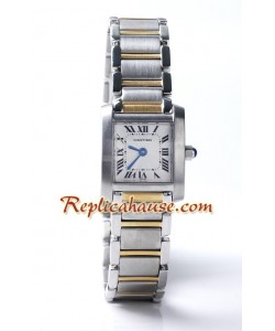Cartier Tank Francaise Reloj de Dama