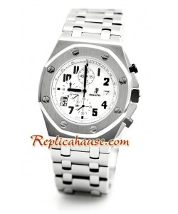 Audemars Piguet Royal Oak Suizo Quartz Reloj en Acero Strap
