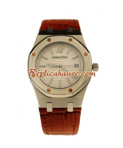 Reloj Suizo Audemars Piguet Royal Oak Correa Marrón
