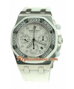 Audemars Piguet Offshore Reloj Suizo cen el dial Blanco