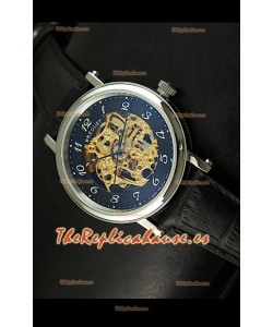 Breguet Classique Japanese Automatic con esfera de esqueletos dorados 