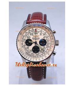 Breitling Navitimer Cosmonaute Heritage Réplica Suiza Carcasa de Acero.
