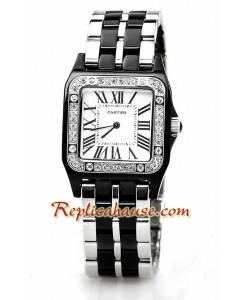 Cartier Demosille Tamaño Medio Reloj Réplica