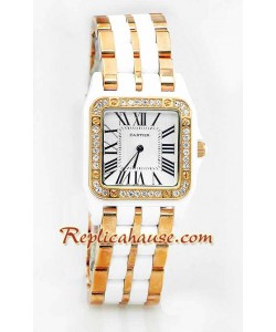 Cartier Demosille Tamaño Medio Reloj Réplica