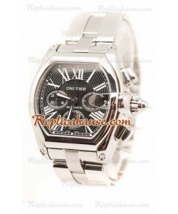 Cartier Roadster Cronógrafo Reloj Suizo de imitación