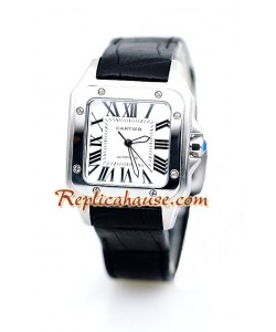 Cartier Réplica Santos 100 Reloj para Dama