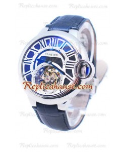 Cartier Ballon de Bleu Flying Tourbillon Silver Reloj