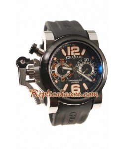 Graham Overtamaño Chronofighter Divers Reloj Suizo de imitación