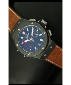 Hublot Big Bang Reloj de Cuarzo Suizo con Caja / Bisel de Acero - Cerámica 45MM