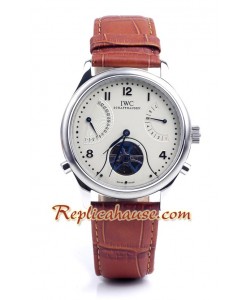 IWC Portuguese Tourbillon Mystere Reloj Réplica