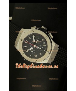Hublot Big Bang, Reloj Suizo en Acero Inoxidable 41MM, réplica en escala 1:1