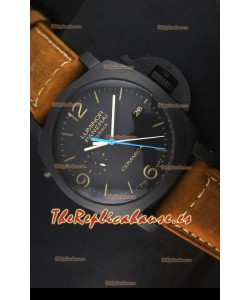 Panerai Luminor PAM00580 1950 3 Days Chrono Flyback Reloj de Cerámica Movimiento P.9100