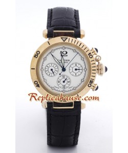 Cartier Réplica De Pasha - Gold Reloj