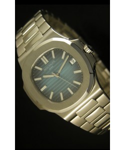 Patek Philippe Nautilus 5711 Reloj Suizo Jumbo color Azul - Ultima Edición Réplica Escala 1:1