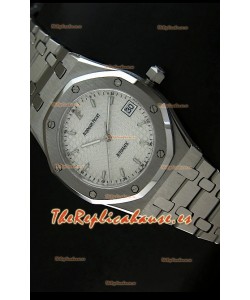 Audemars Piguet Royal Oak Suizo – Carcasa de acero inoxidable con malla-Réplica Espejo