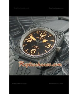 Bell y Ross BR01-92 Reloj Suizo en PVD 