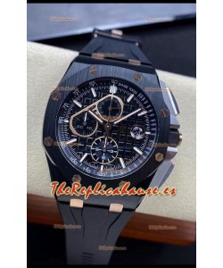 Audemars Piguet Royal Oak Offshore 44MM Cronógrafo Reloj Réplica 1:1 - Revestimiento DLC