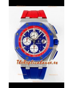 Audemars Piguet Royal Oak Offshore Edición Cronógrafo Ryders Cup Azul Reloj Réplica Espejo 1:1