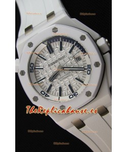 Audemars Piguet Royal Oak Offshore Versión Actualizada 2019 Diver Scuba Reloj Suizo de Cerámica