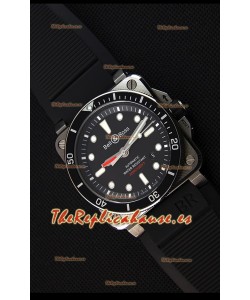Bell & Ross BR03-92 Reloj Réplica Suizo de Acero versión Buzo a espejo 1:1