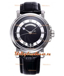 Breguet Marine Automatic Big Date 5817 Reloj Acero Inoxidable Dial Negro 