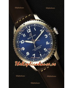 Breitling Navitimer 8 Automatic 41MM Reloj Réplica Suizo Dial Azul