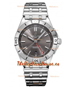 Breitling Chronomat Automatic GMT 40 Dial Gris Reloj Réplica Suiza Espejo 1:1