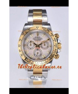 Rolex Cosmograph Daytona M116503-0007 Oro Amarillo 2 Tonos Movimiento Original Cal.4130 - Reloj Acero 904L