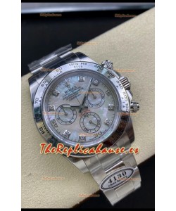 Rolex Cosmograph Daytona M116509-0064 Dial Perla Movimiento Cal.4130 - Reloj Acero 904L