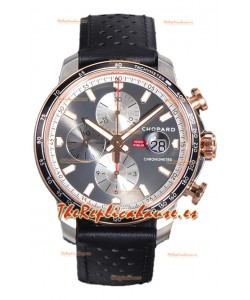 Chopard Mille Miglia GTA Cronógrafo Dos Tonos Réplica Espejo 1:1 - Dial Acero 
