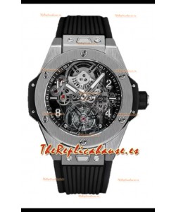 Hublot Big Bang Tourbillon Reloj Caja Titanio en 45MM Réplica Espejo 1:1