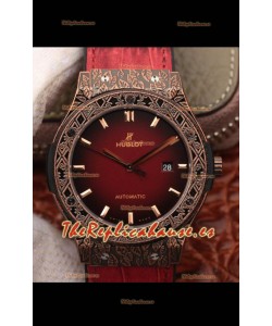 Hublot Classic Fusion Fuente Edición Limitada de Bronce 45MM Reloj Réplica Suizo 