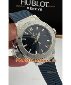 Hublot Classic Fusion Acero Inoxidable 33MM Dial Azul Reloj Movimiento Cuarzo Suizo Calidad Espejo 1:1