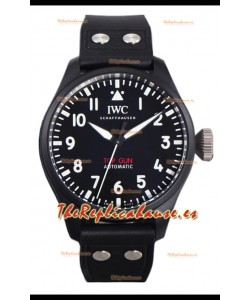 IWC Big Pilot's IW326906 Edición Top Gun 43MM Correa Piel Réplica Suiza Cerámica 