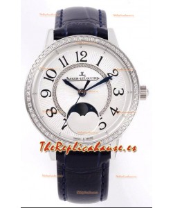 Jaeger-LeCoultre Rendez-Vous Acero Dia y Noche Reloj Suizo Réplica Espejo 1:1